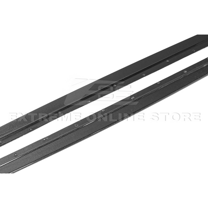 2021-Up BMW G82 G83 M4 VRS Carbon Fiber Front Splitter Lip Side Skirts image 26