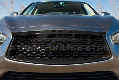 2018-Up Infiniti Q50 Front Bumper Grille Cover image 22