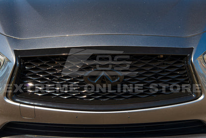 2018-Up Infiniti Q50 Front Bumper Grille Cover image 12