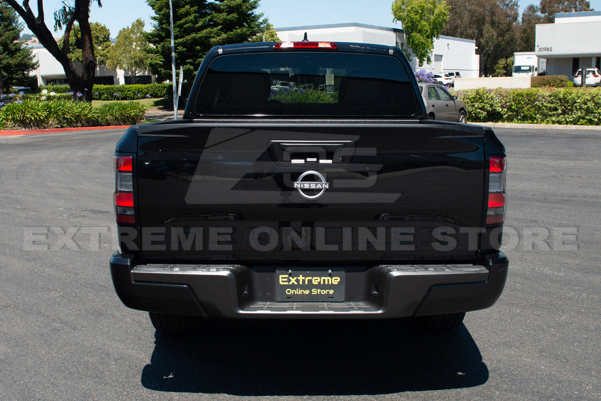 2022-Up Nissan Frontier Matte Black Rear Tailgate Lip Spoiler image 11