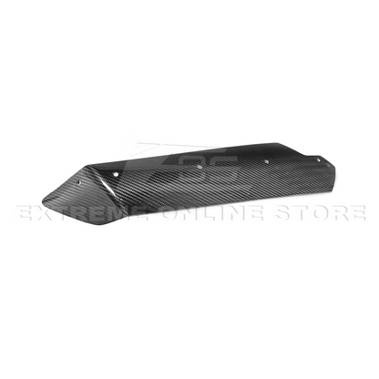 Corvette C7 DRY CARBON FIBER Rear Spoiler Side Winglets image 9