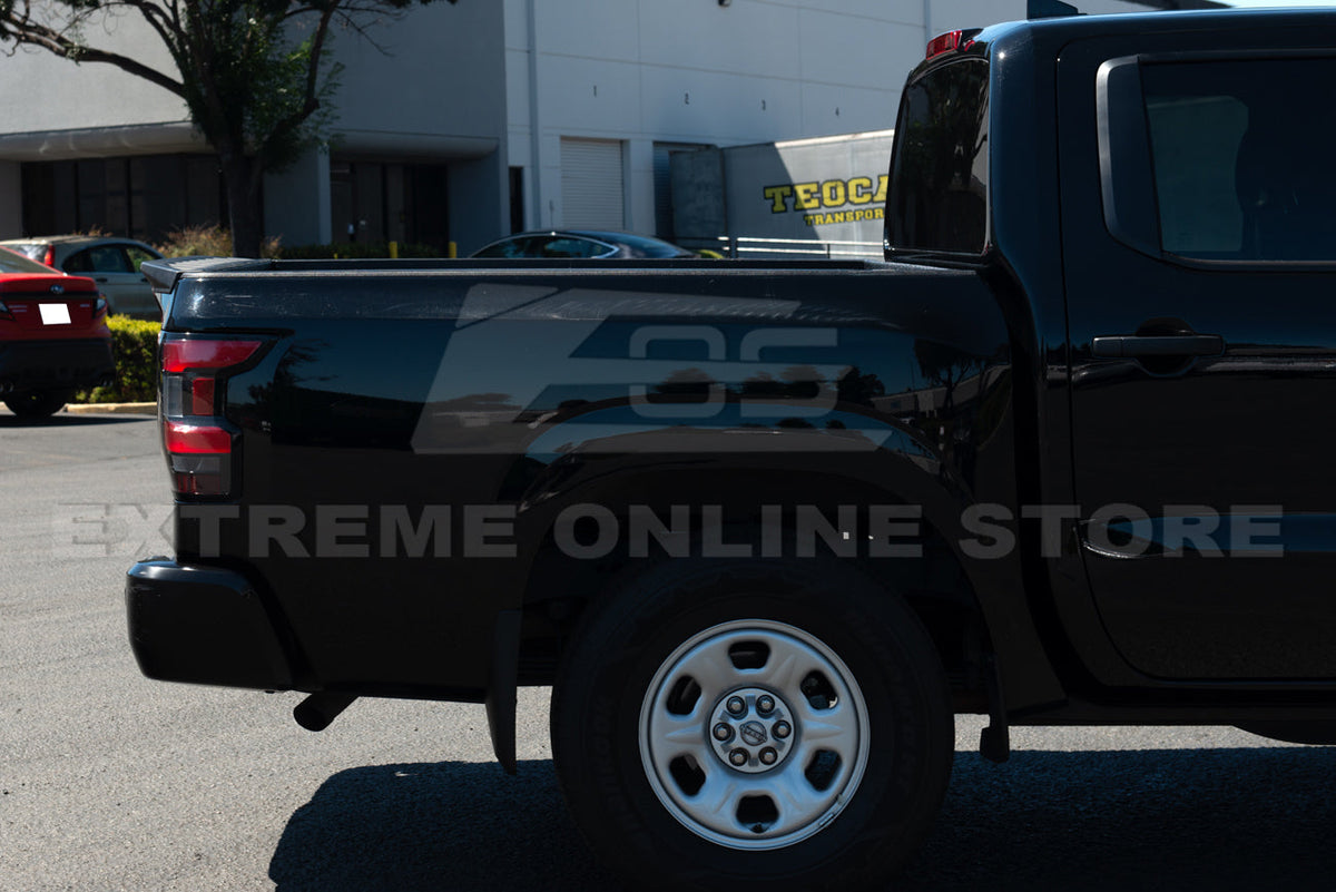 2022-Up Nissan Frontier Matte Black Rear Tailgate Lip Spoiler image 14
