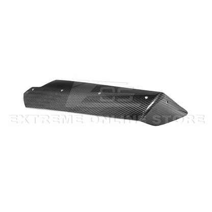 Corvette C7 DRY CARBON FIBER Rear Spoiler Side Winglets image 10