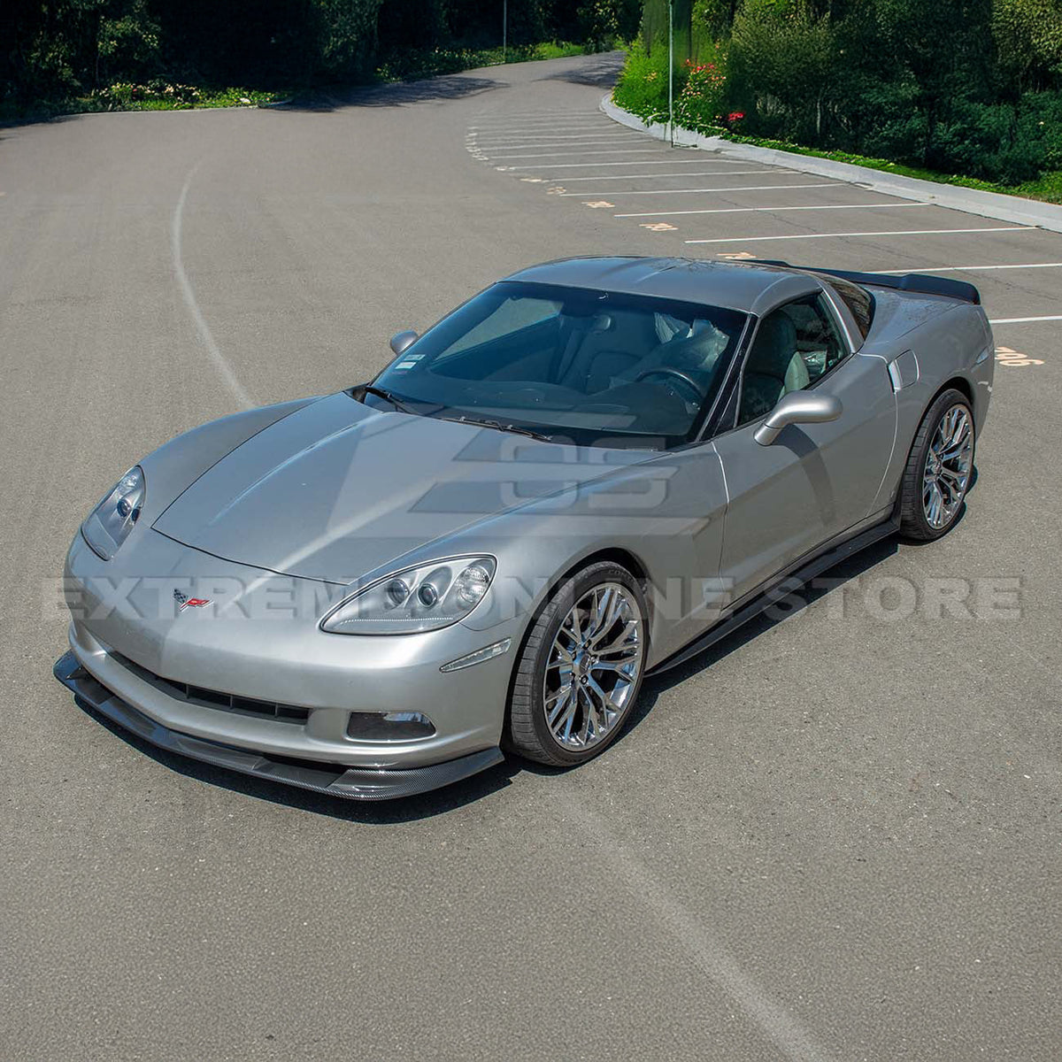 Corvette C6 Base Extended Front Splitter Lip | ZR1 Conversion Package image 27