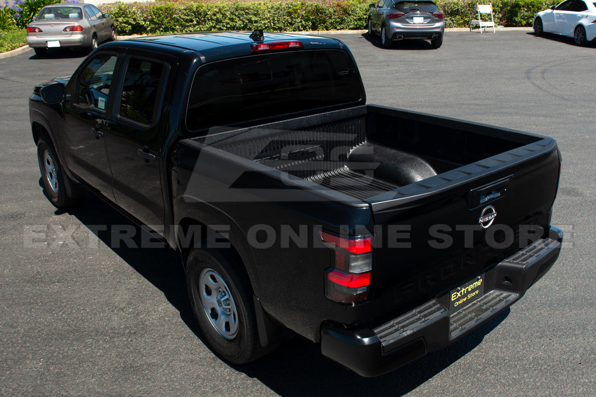 2022-Up Nissan Frontier Matte Black Rear Tailgate Lip Spoiler image 16