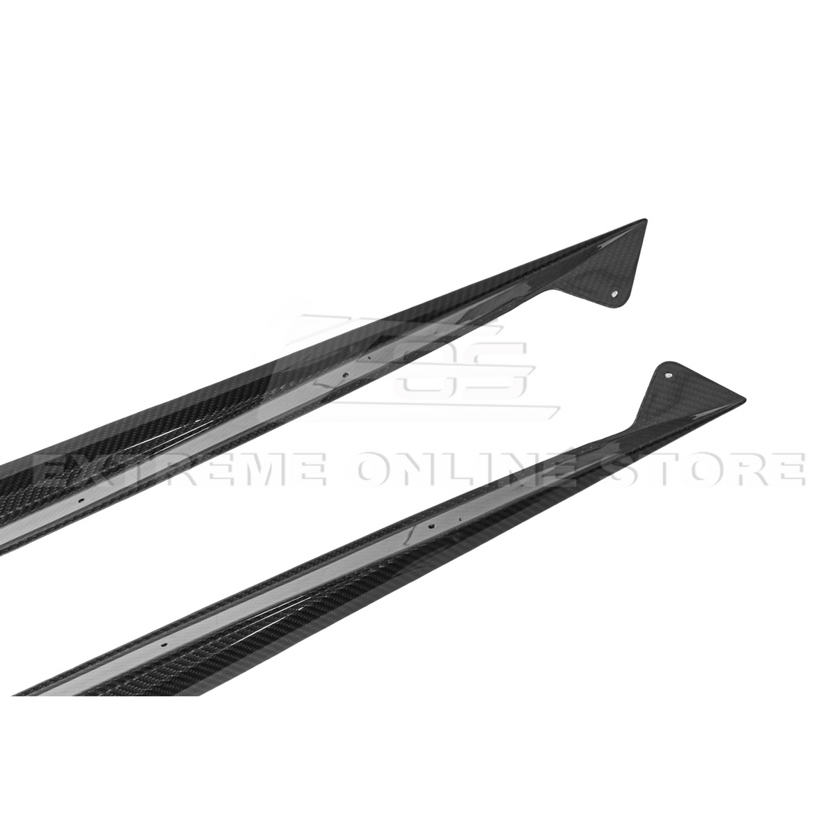 Chevrolet Corvette C8 Z06 / E-Ray DRY CARBON FIBER Side Skirts image 21