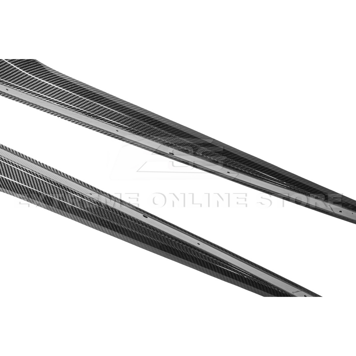 Chevrolet Corvette C8 Z06 / E-Ray DRY CARBON FIBER Side Skirts image 20