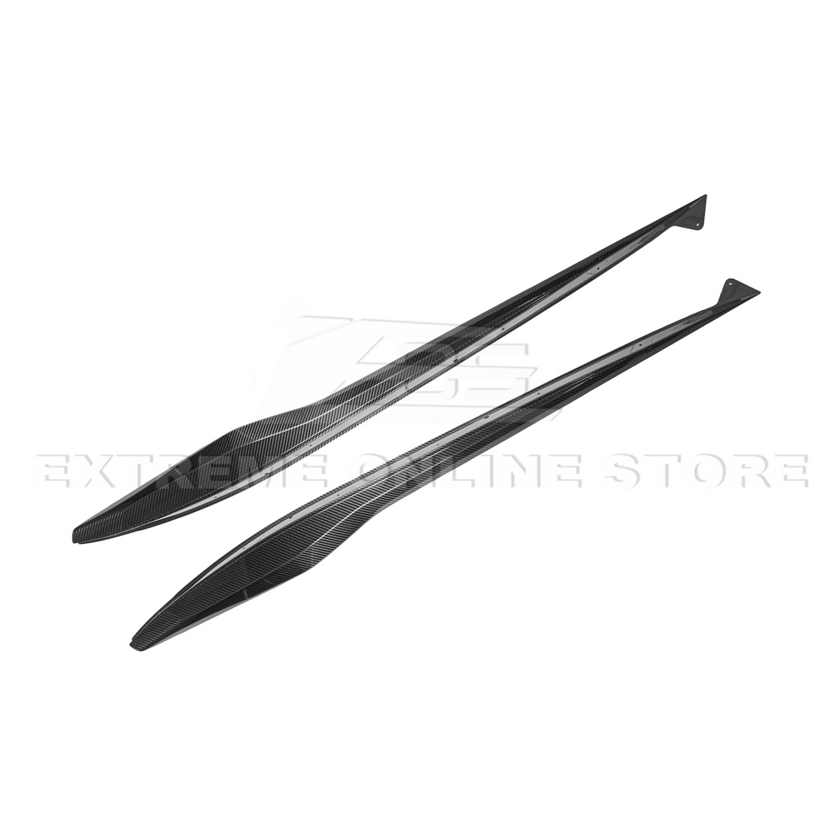 Chevrolet Corvette C8 Z06 / E-Ray DRY CARBON FIBER Side Skirts image 16
