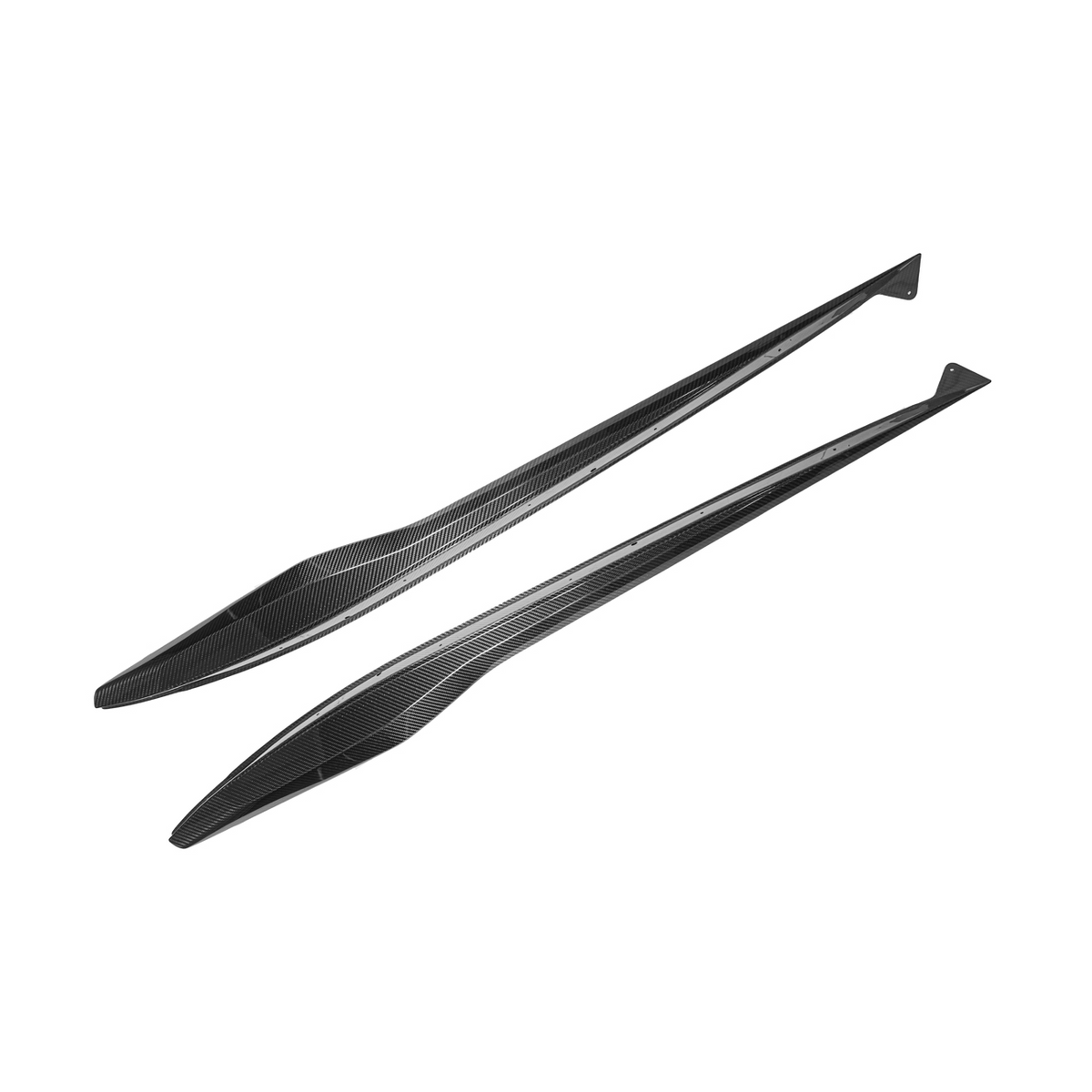 Chevrolet Corvette C8 Z06 / E-Ray DRY CARBON FIBER Side Skirts image 2