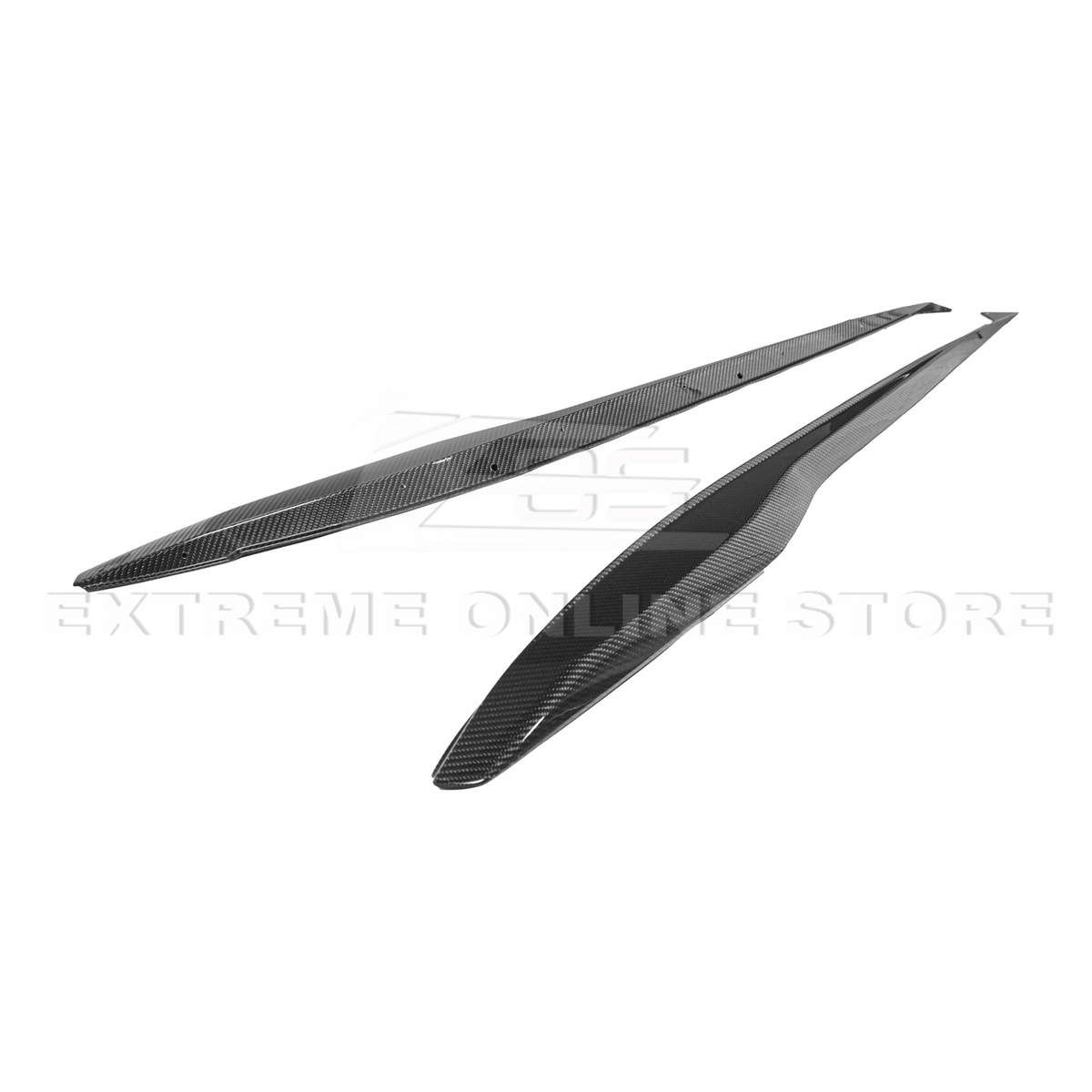 Chevrolet Corvette C8 Z06 / E-Ray DRY CARBON FIBER Side Skirts image 18