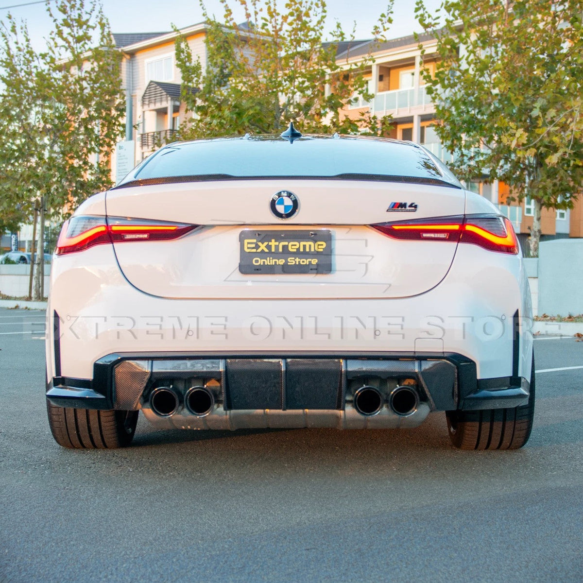 BMW G80 M3 G82 G83 M4 Rear Diffuser image 14