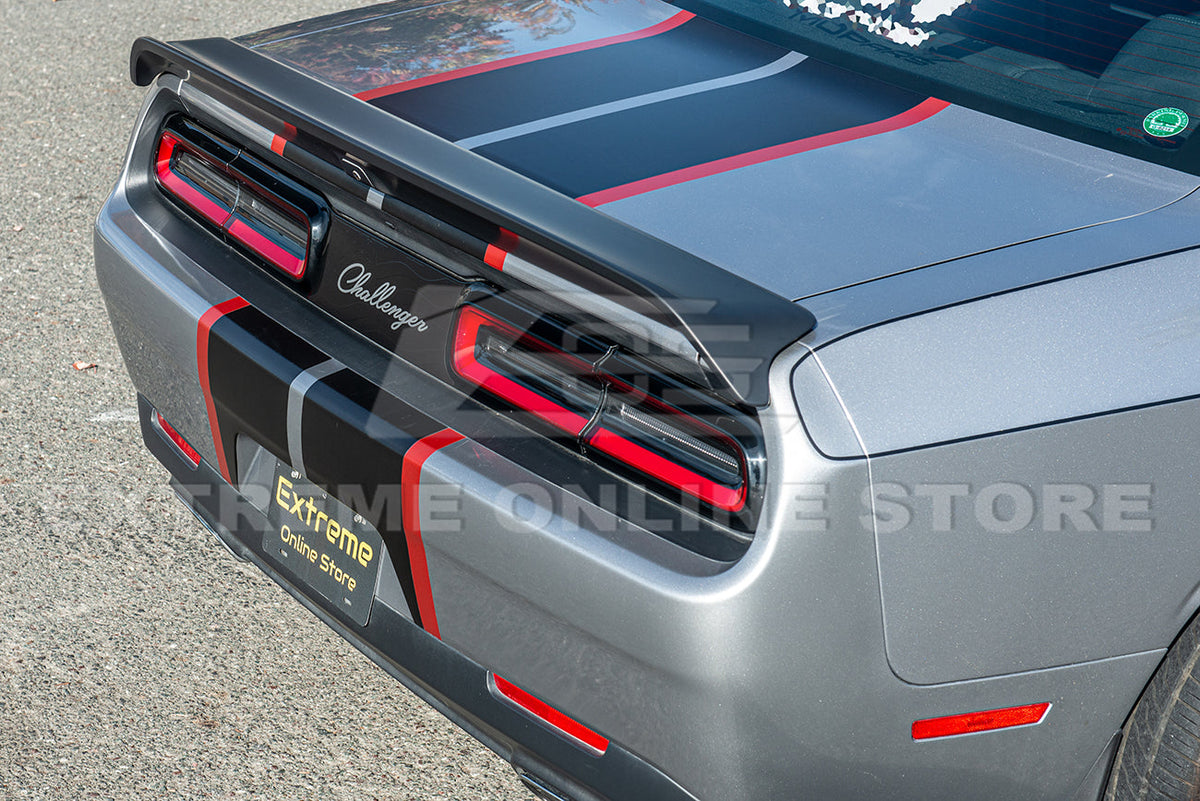 2008-Up Dodge Challenger Hellcat Redeye Rear Trunk Spoiler image 4