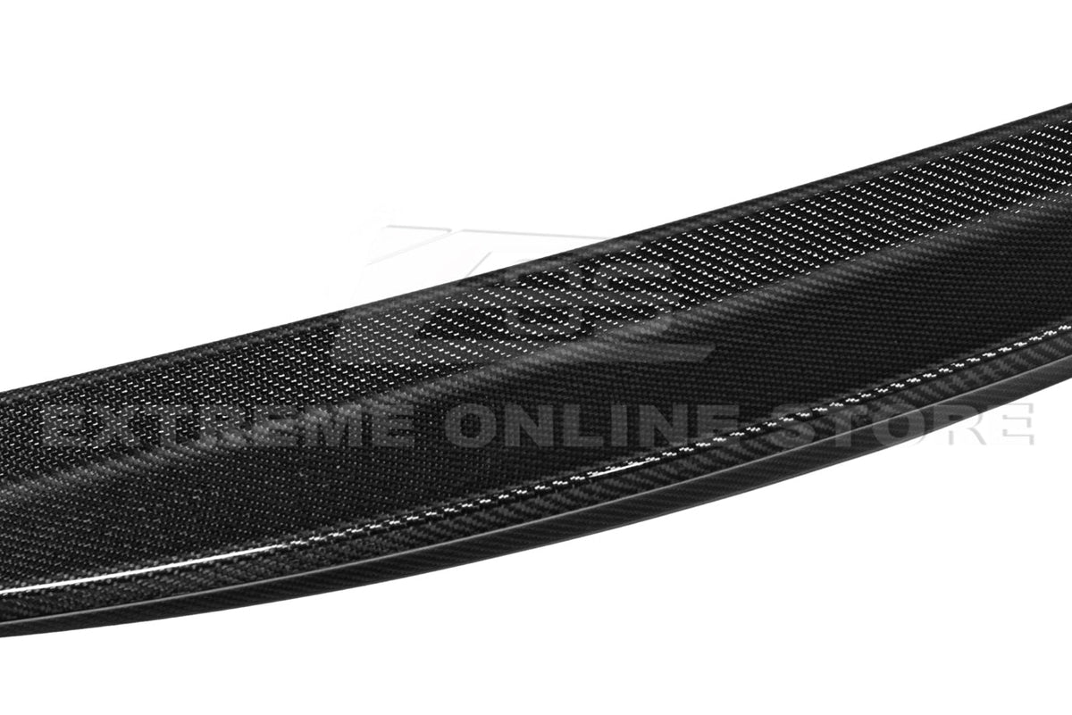 2013-17 Chevrolet SS Carbon Fiber Rear Trunk Duckbill Spoiler image 11