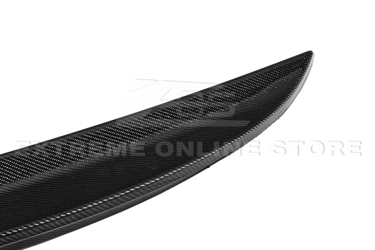 2013-17 Chevrolet SS Carbon Fiber Rear Trunk Duckbill Spoiler image 12