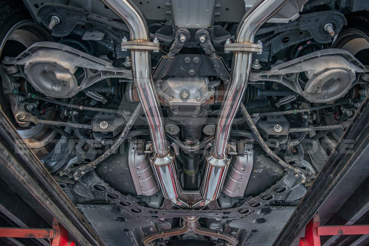 2009-21 Nissan 370Z Z34 2.5" Resonated Mid Pipe image 11