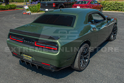 2015-Up Dodge Challenger SRT Track Package Rear Diffuser image 15