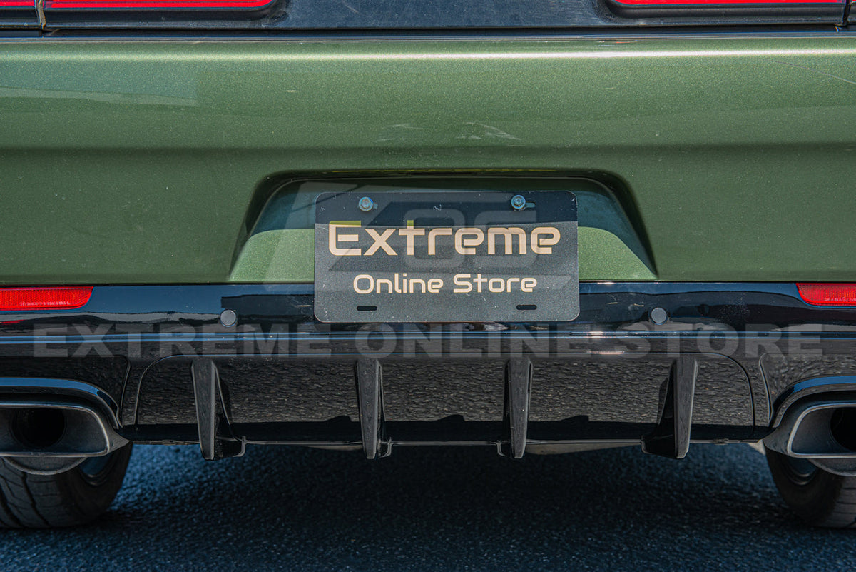 2015-Up Dodge Challenger SRT Track Package Rear Diffuser image 17
