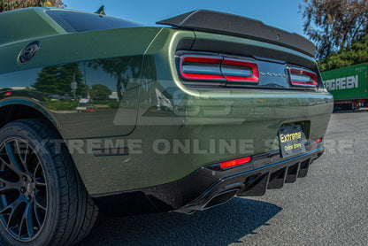 2015-Up Dodge Challenger SRT Track Package Rear Diffuser image 18