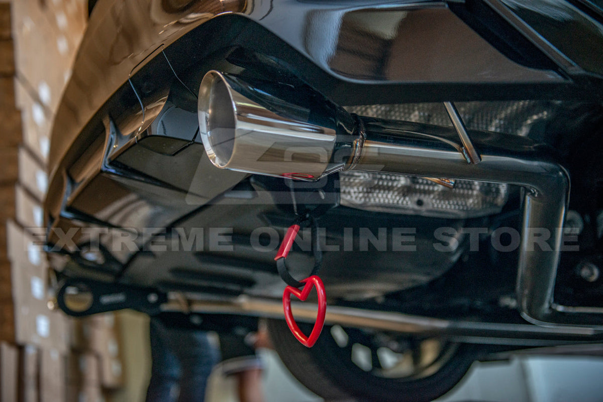 2021-Up Lexus IS300 IS350 Muffler Delete Axle Back Quad Tips Exhaust image 11