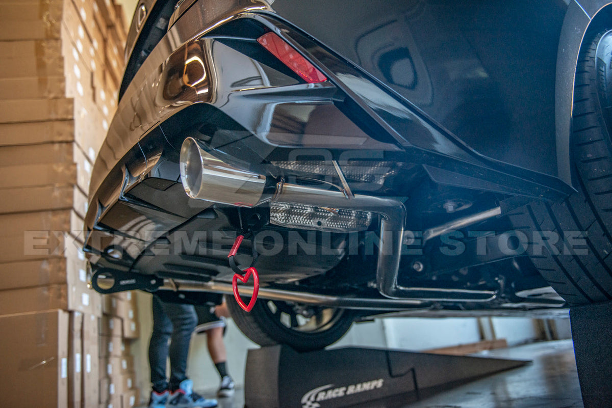 2021-Up Lexus IS300 IS350 Muffler Delete Axle Back Quad Tips Exhaust image 13