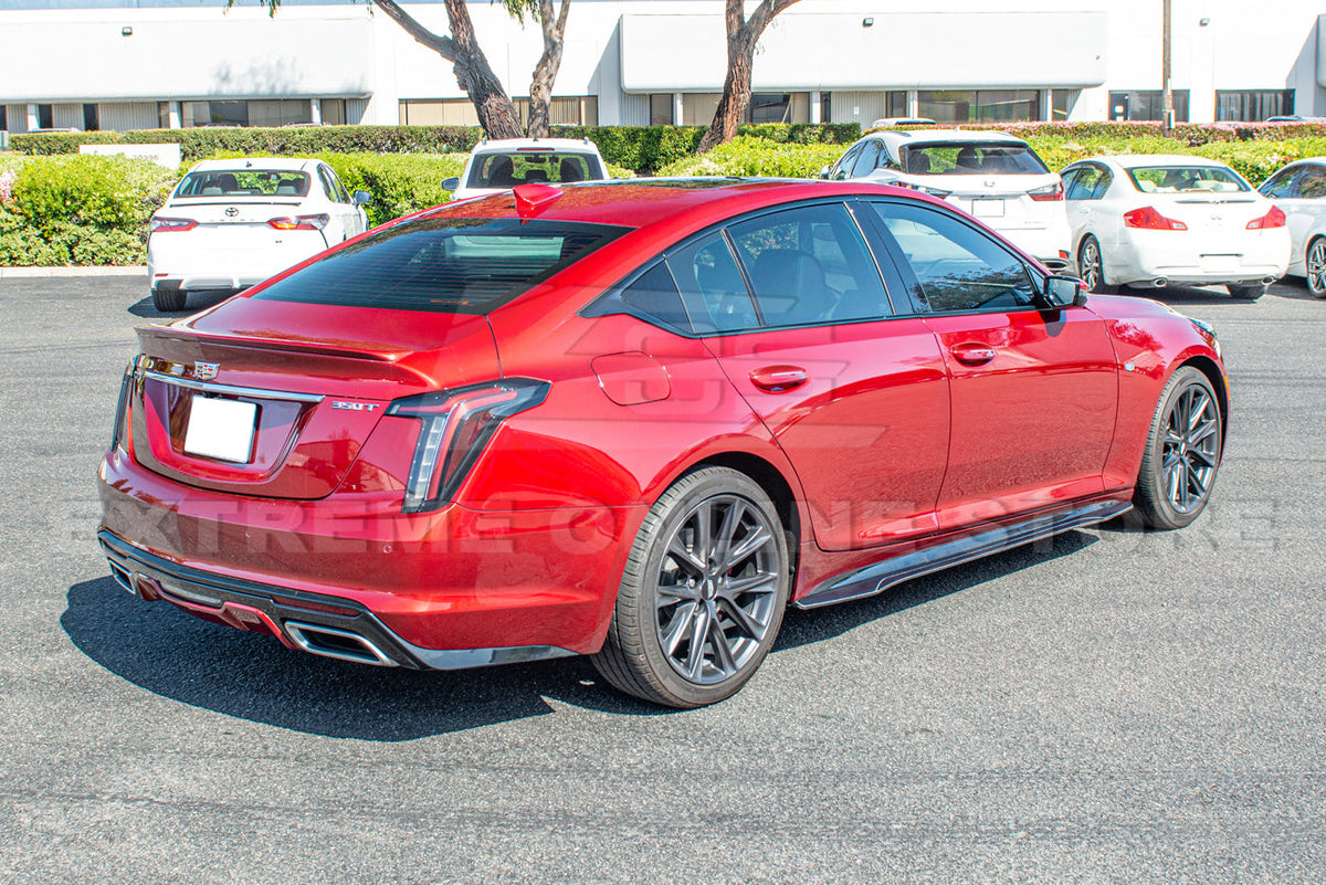 2020-Up Cadillac CT5-V | CT5 Sport BW Carbon Side Skirts Rocker Panel image 14