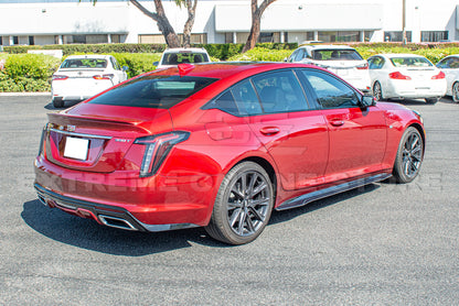 2020-Up Cadillac CT5-V | CT5 Sport BW Carbon Side Skirts Rocker Panel image 14