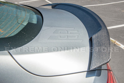 2019-Up Mercedes-Benz C-Class C205 Coupe Carbon Rear Spoiler image 8
