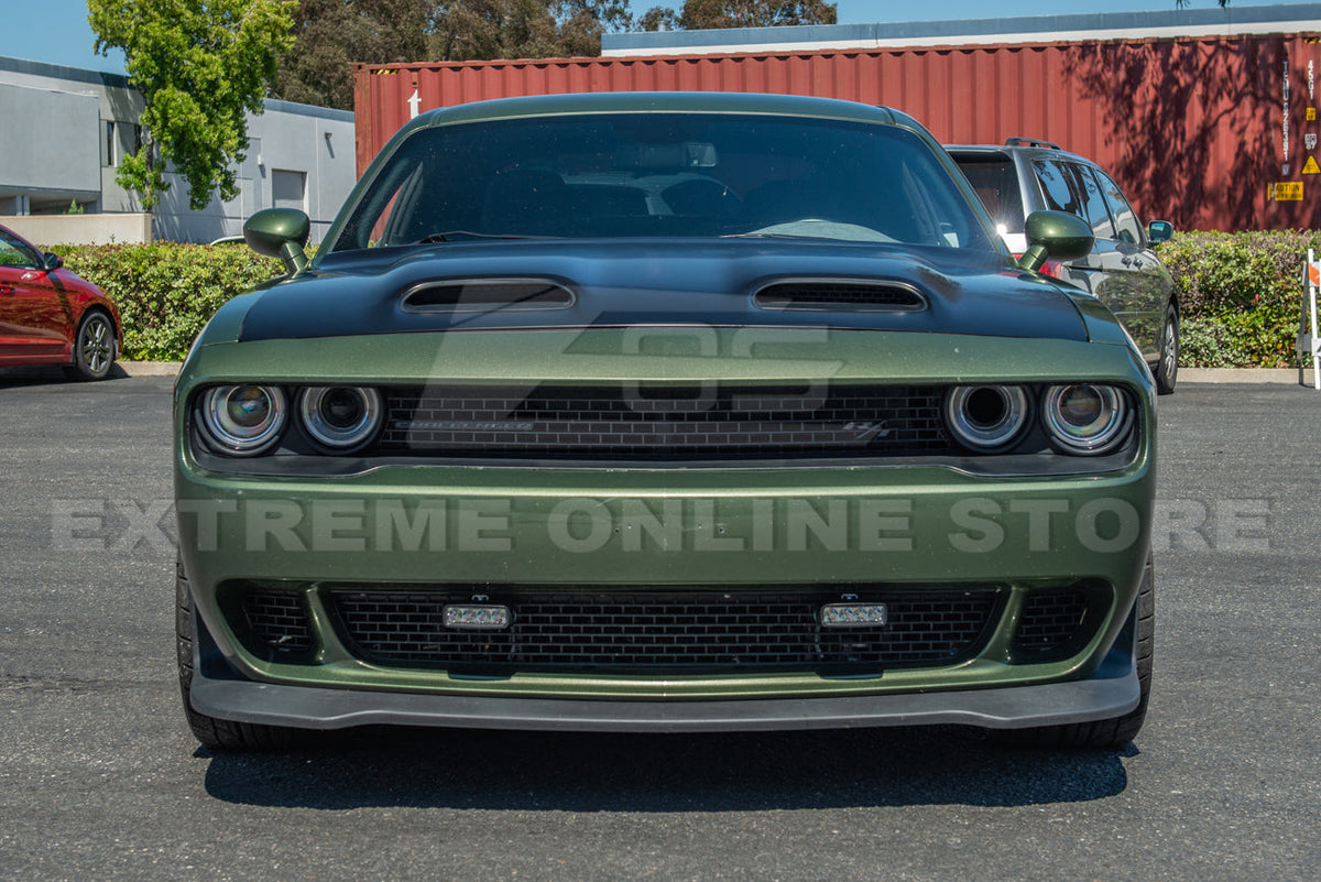 2008-Up Dodge Challenger Hellcat Redeye Front Hood Cover image 3