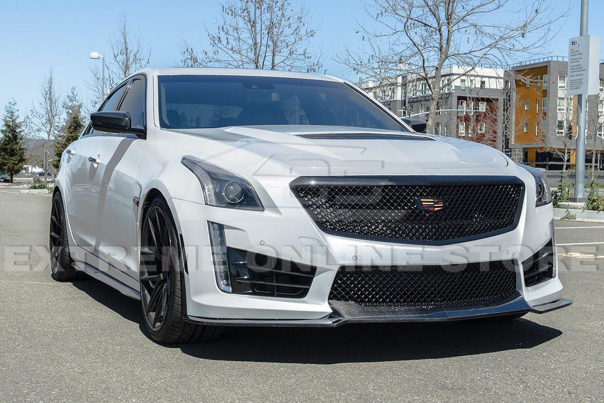 2016-19 Cadillac CTS-V Carbon Fiber Aerodynamic Full Body Kit image 30