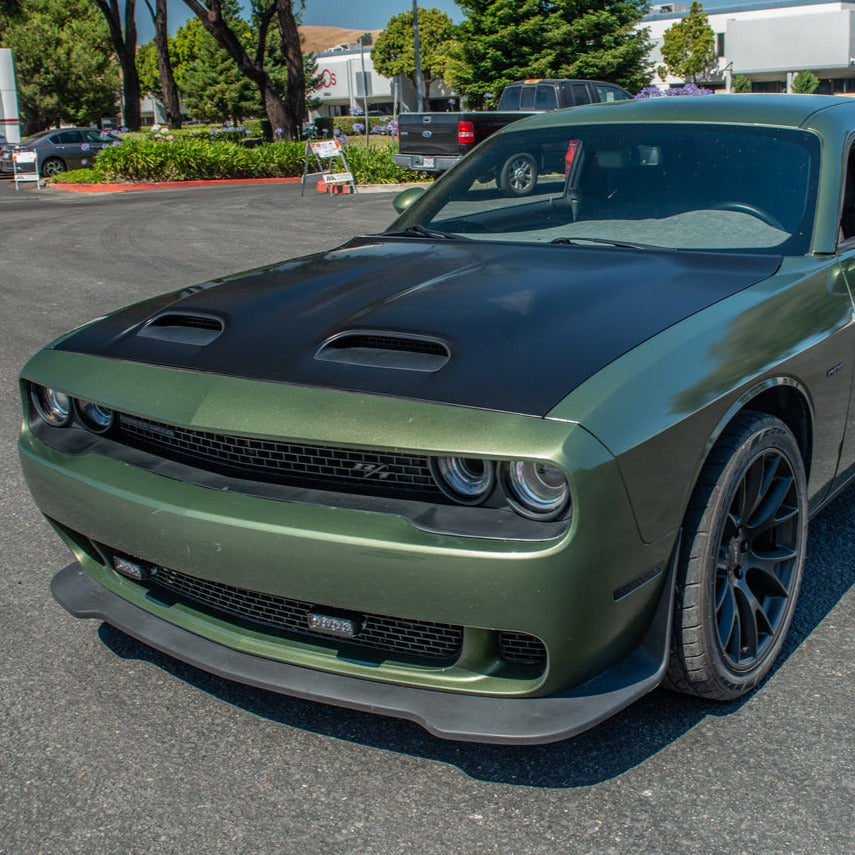 2008-Up Dodge Challenger Hellcat Redeye Front Hood Cover image 2