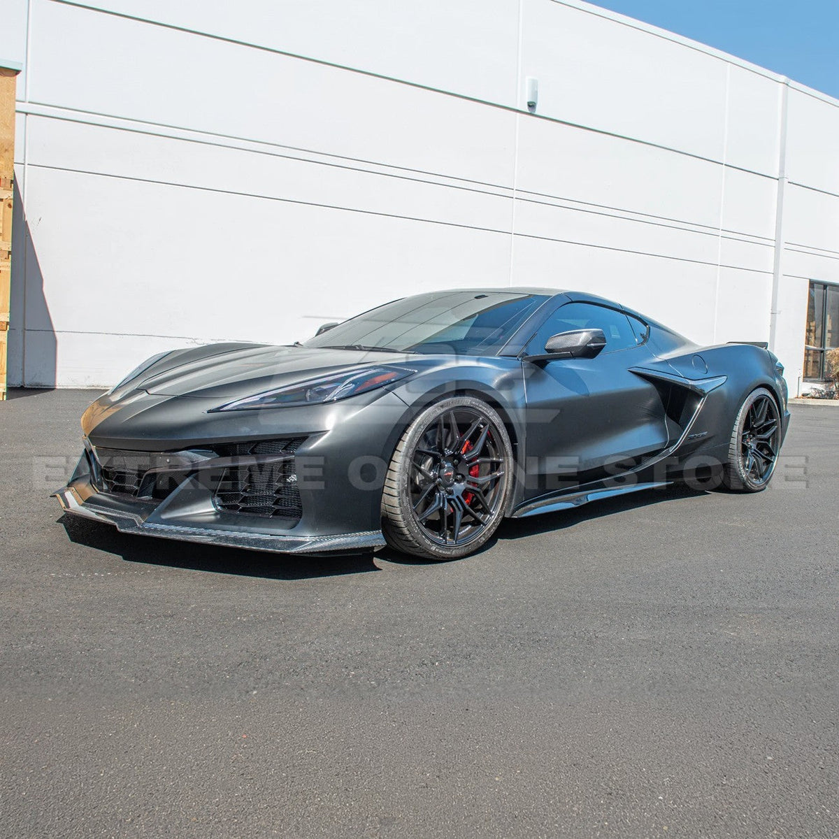 Corvette C8 Z06 DRY CARBON FIBER Replacement Side Door Garnish image 4