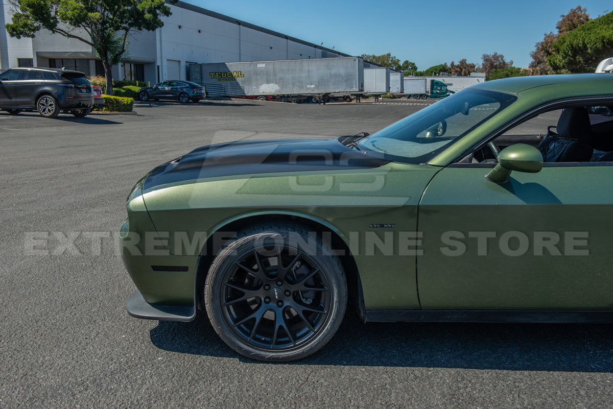 2008-Up Dodge Challenger Hellcat Redeye Front Hood Cover image 10