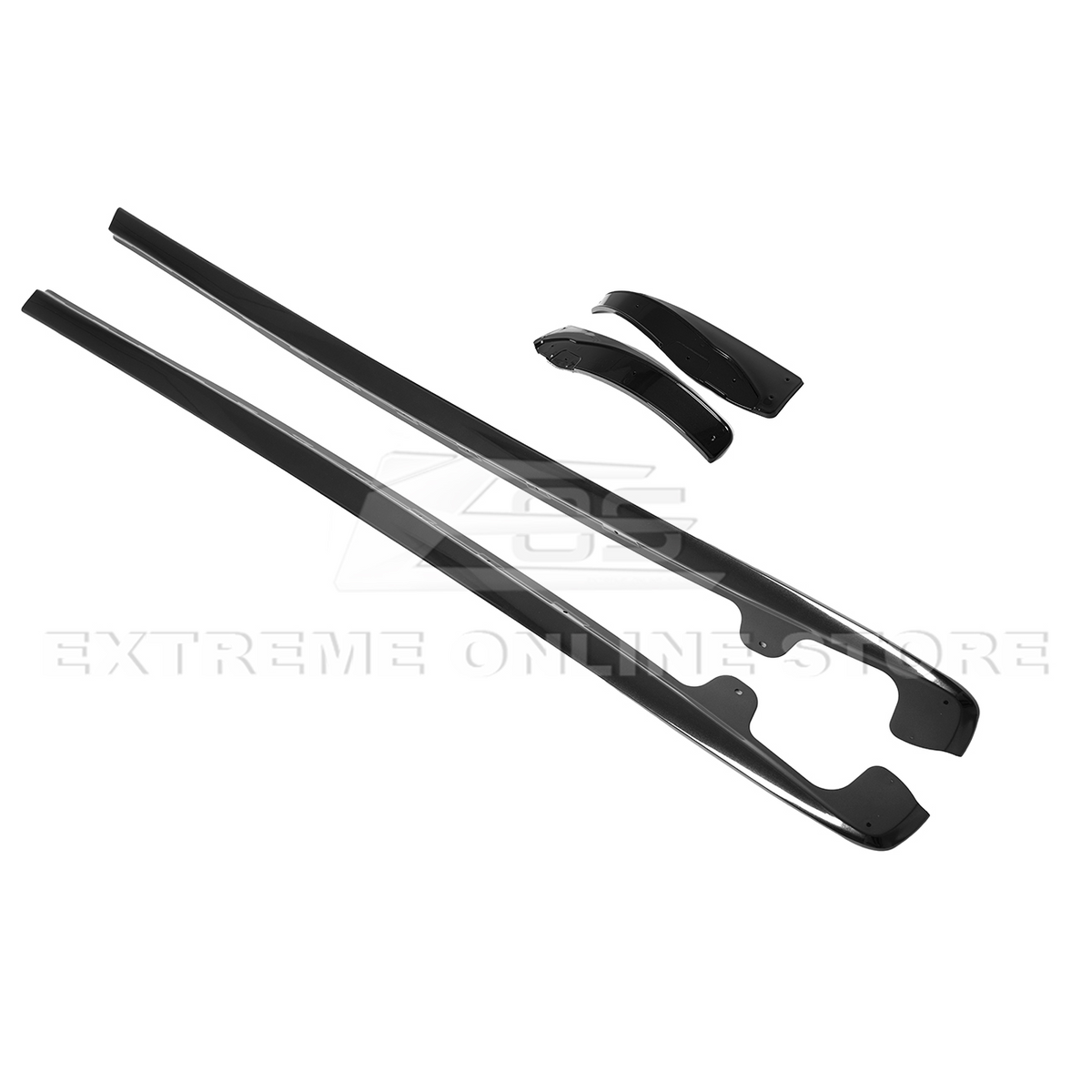 Corvette C6 Grand Sport / Z06 Front Splitter Lip Side Skirts Rocker Panels image 27