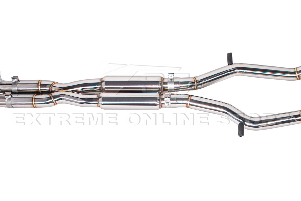2016-PRESENT CHEVROLET CAMARO V8 COUPE QUAD TIPS CAT BACK EXHAUST image 5