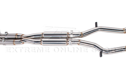 2016-PRESENT CHEVROLET CAMARO V8 COUPE QUAD TIPS CAT BACK EXHAUST image 5
