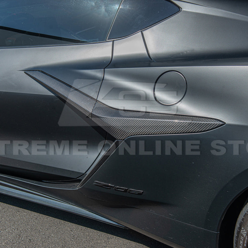 Chevrolet Corvette C8 Z06 DRY CARBON FIBER Door Scoop image 6