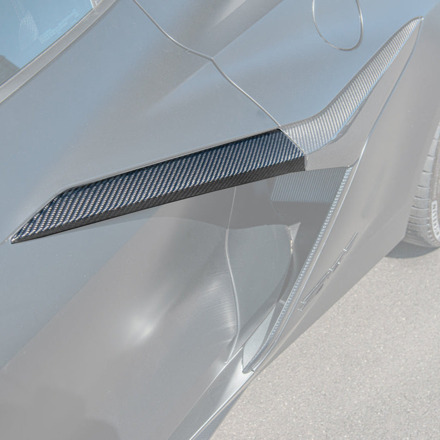 Chevrolet Corvette C8 Z06 DRY CARBON FIBER Door Handle image 3