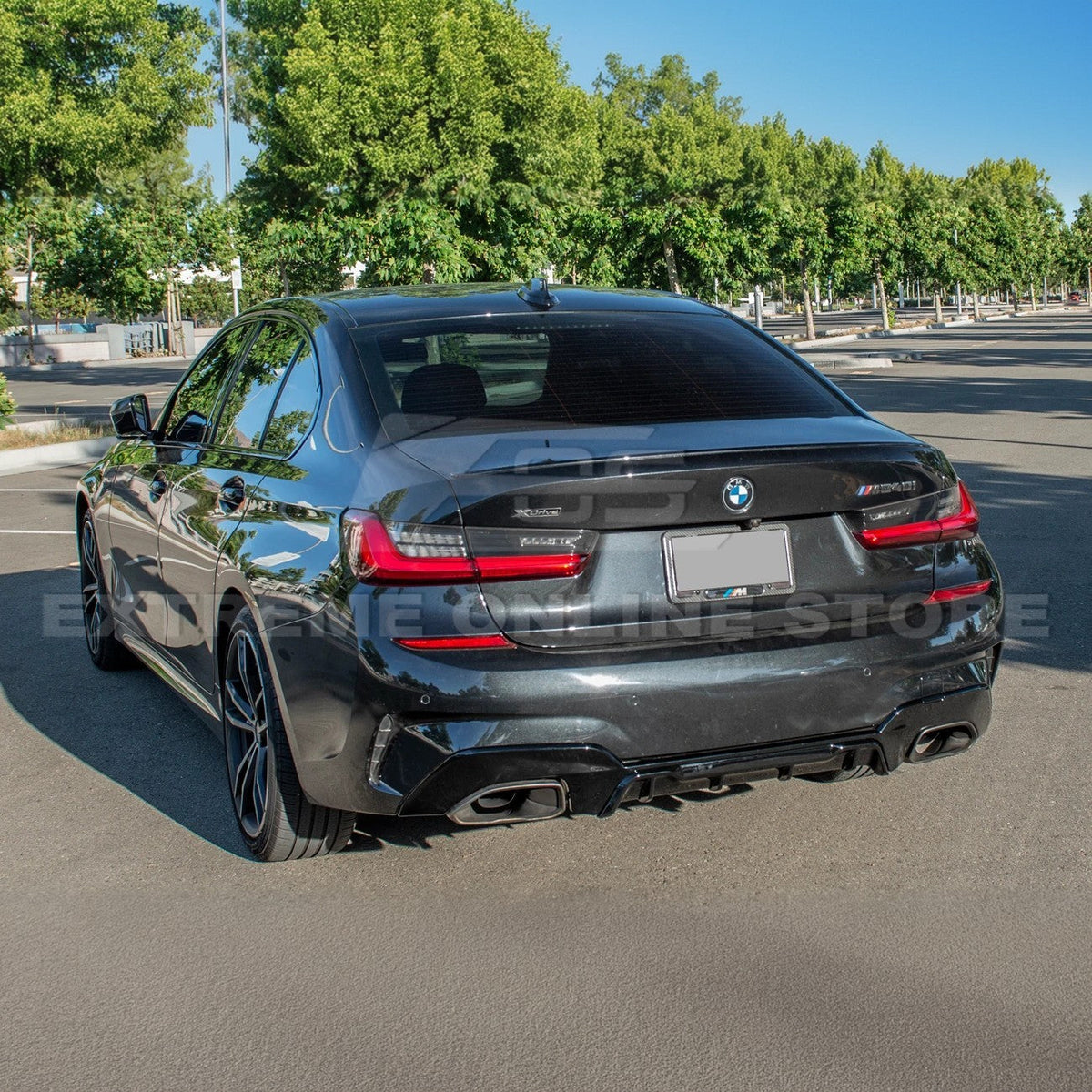 2019-Up BMW G20 M340i Rear Bumper Lower Diffuser image 5