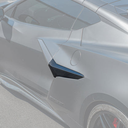 Chevrolet Corvette C8 Z06 DRY CARBON FIBER Door Scoop image 3
