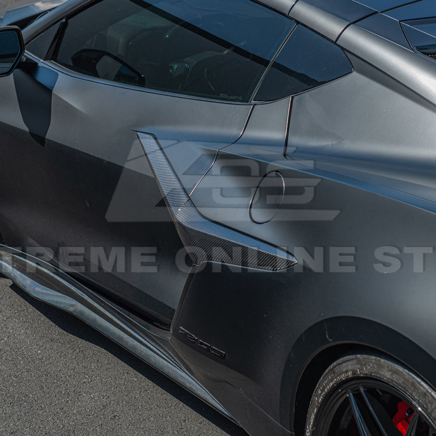 Chevrolet Corvette C8 Z06 DRY CARBON FIBER Door Scoop image 4
