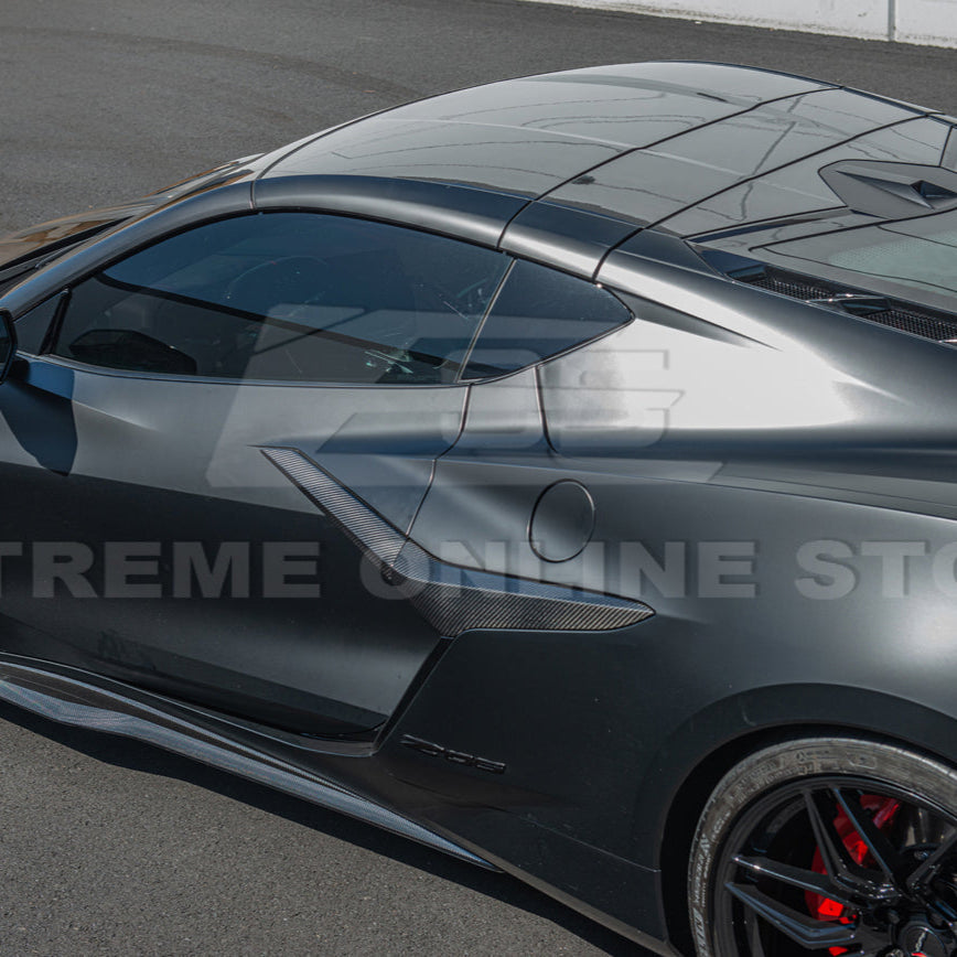 Chevrolet Corvette C8 Z06 DRY CARBON FIBER Door Scoop image 5