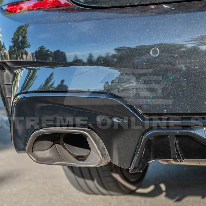 2019-Up BMW G20 M340i Rear Bumper Lower Diffuser image 8