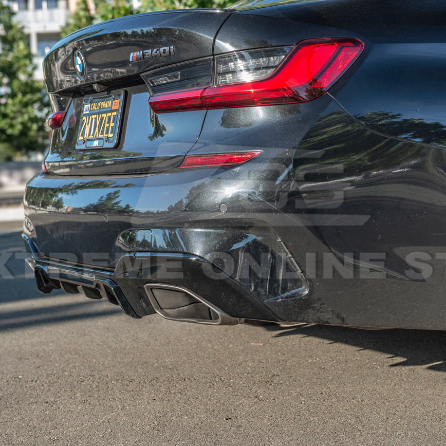 2019-Up BMW G20 M340i Rear Bumper Lower Diffuser image 7