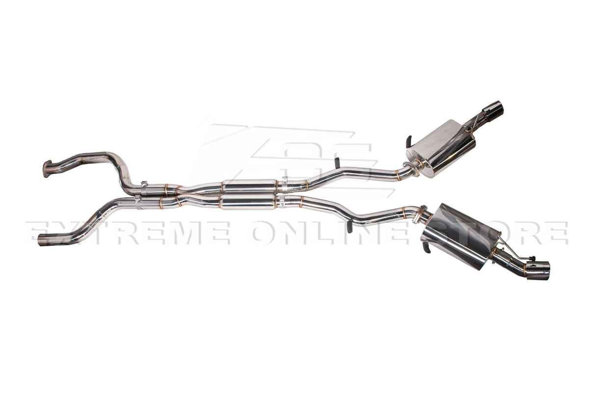 2016-PRESENT CHEVROLET CAMARO V8 COUPE DUAL TIPS CAT BACK EXHAUST image 4