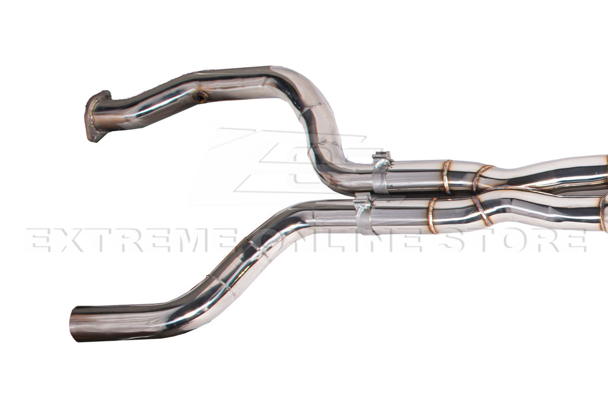 2016-PRESENT CHEVROLET CAMARO V8 COUPE DUAL TIPS CAT BACK EXHAUST image 5