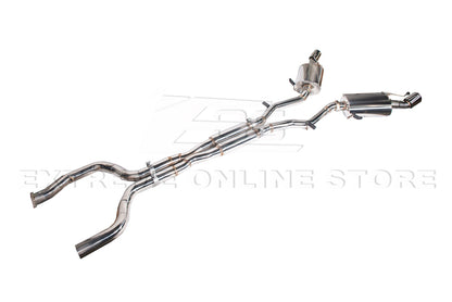 2016-PRESENT CHEVROLET CAMARO V8 COUPE DUAL TIPS CAT BACK EXHAUST image 3