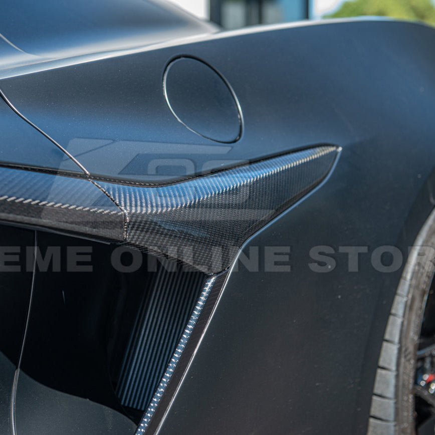 Chevrolet Corvette C8 Z06 DRY CARBON FIBER Door Scoop image 7