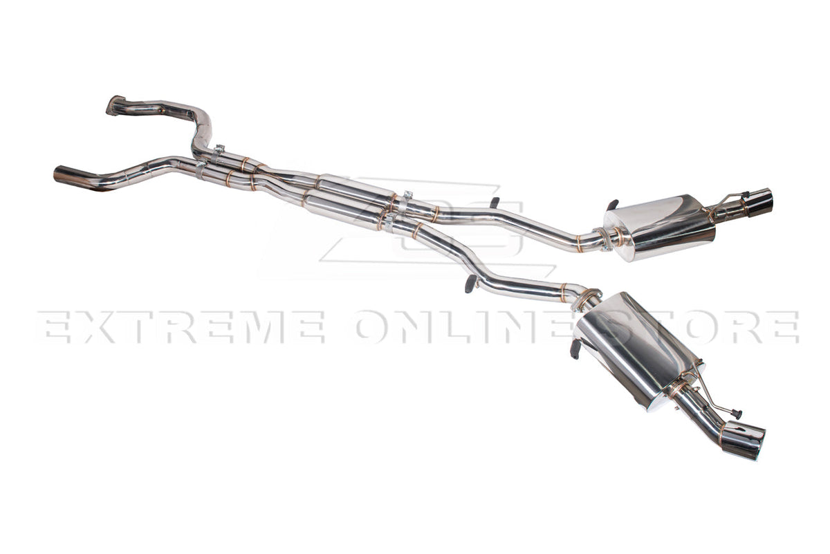 2016-PRESENT CHEVROLET CAMARO V8 COUPE DUAL TIPS CAT BACK EXHAUST image 7