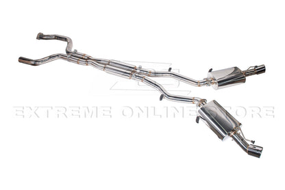 2016-PRESENT CHEVROLET CAMARO V8 COUPE DUAL TIPS CAT BACK EXHAUST image 7
