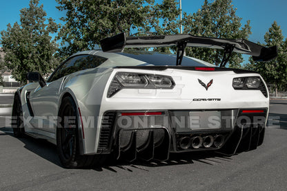 Corvette C7 Add On Rear Bumper Diffuser image 15